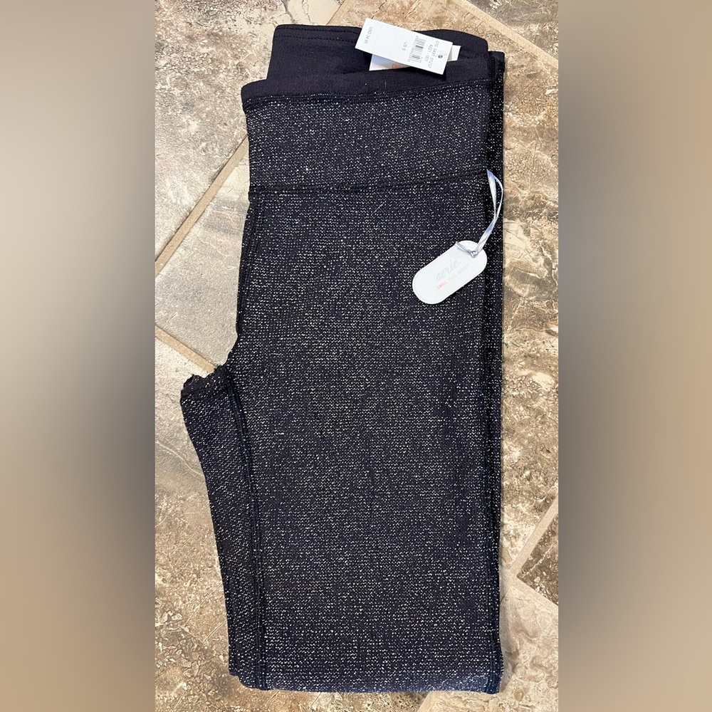 Aerie Black Glitter Leggings Brand New Size Small